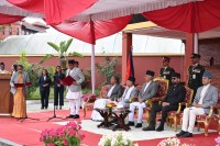 राष्ट्रिय सभाकी उपाध्यक्ष भण्डारीद्धारा पद तथा गोपनीयताको शपथ ग्रहण