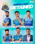 कर्णालीमा थप ६ खेलाडी रिटेन