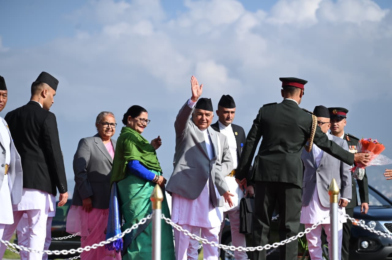 राष्ट्रपति पौडेल ‘सामाजिक विकासका लागि दोस्रो विश्व शिखर सम्मेलन’मा सहभागी हुन कतार प्रस्थान