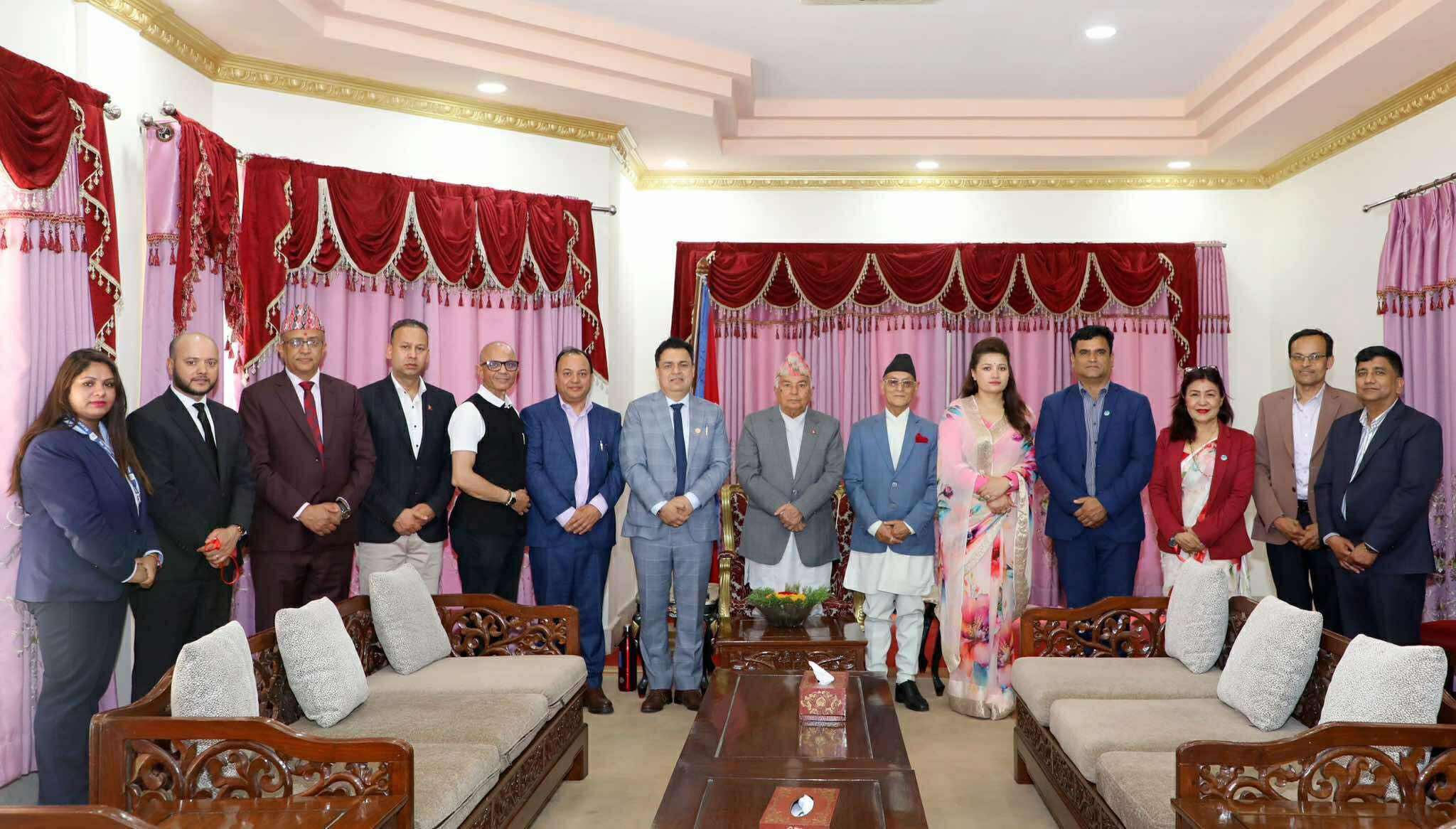 एनआरएनएलाई विधिपूर्वक प्रक्रियामा लैजानुपर्छ: राष्ट्रपति पौडेल