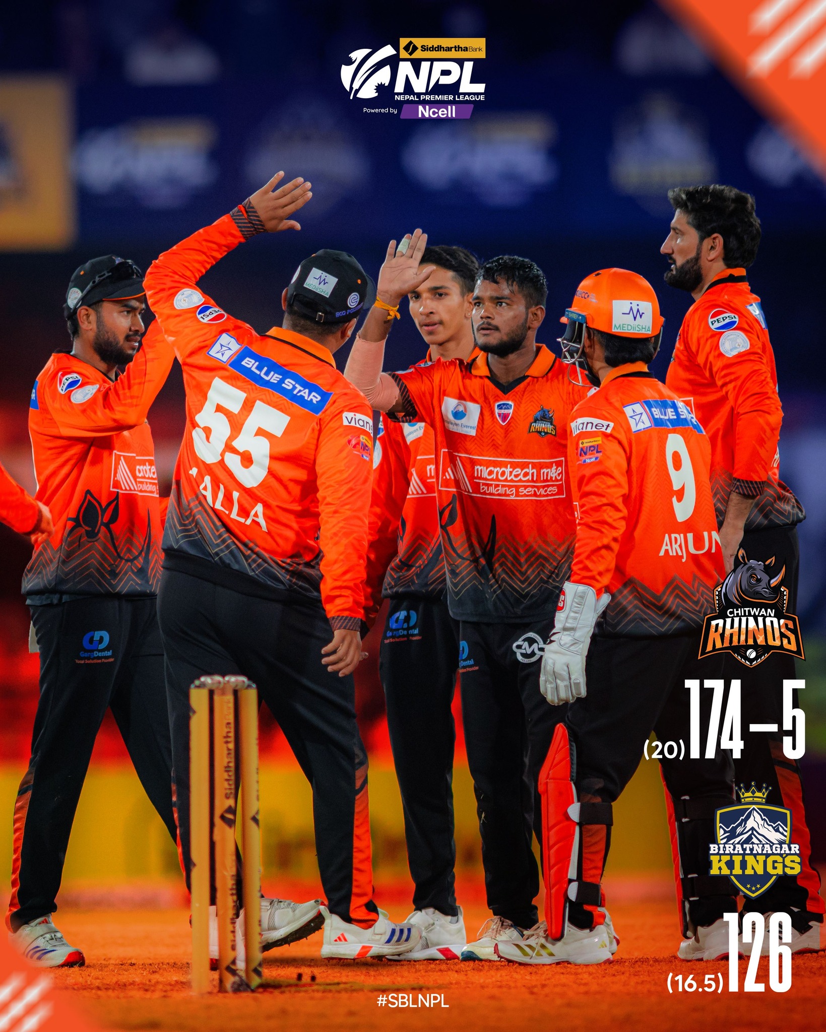 लगातार ३ खेल जितेको विराटनगर चितवनसंग पराजित