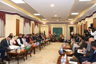 सर्वदलीय बैठकमा राष्ट्रपति