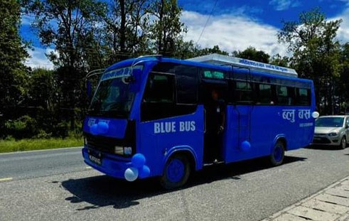 महिलाहरूको सुरक्षाका लागि भन्दै ‘ब्लु बस’ सञ्चालन गर्ने योजना